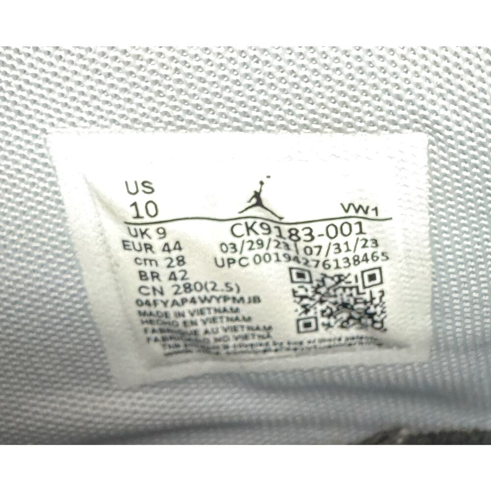 Nike Men's Jordan Zoom '92 Basketball Shoe, Black , Size 10 - Picture 6 of 6